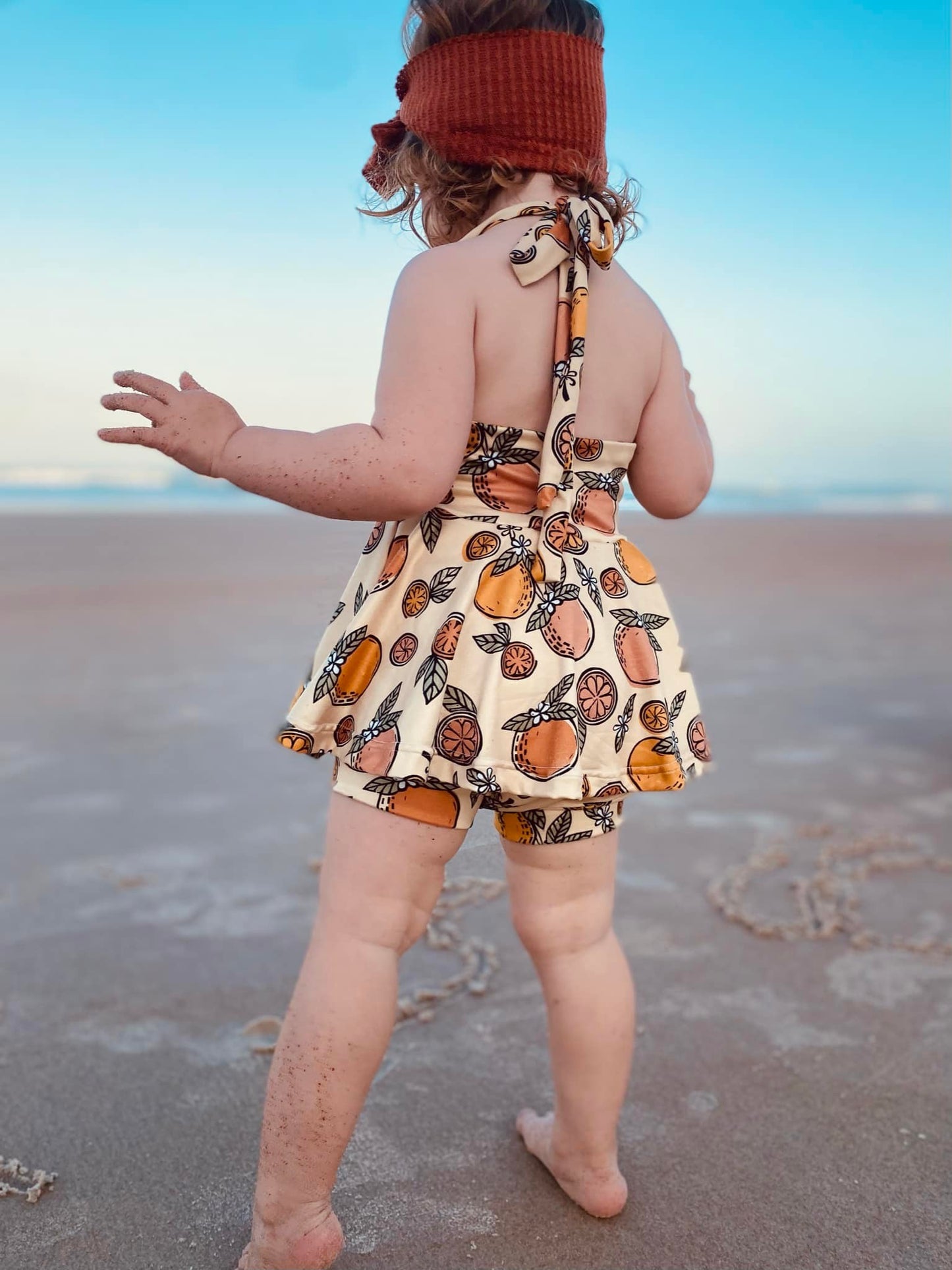 Custom Skirted Romper