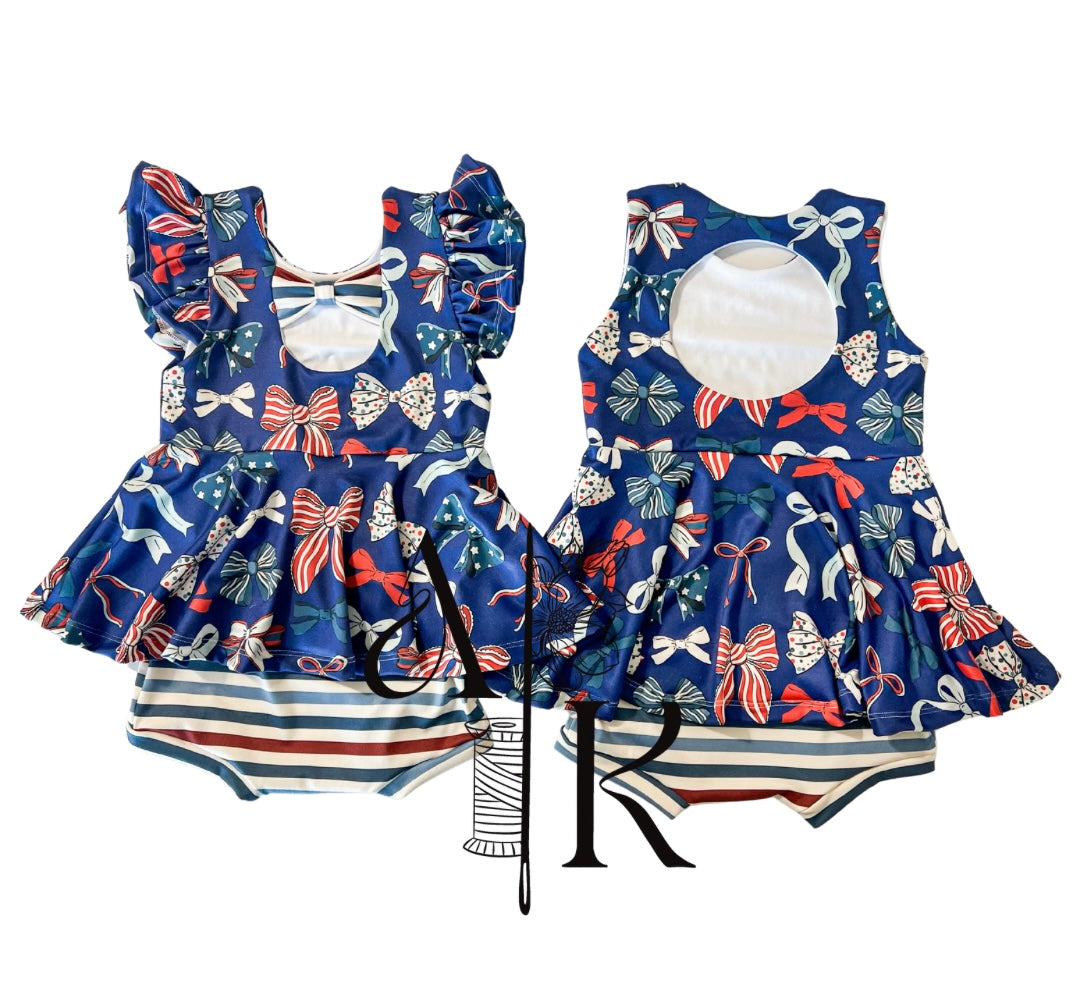 Custom Skirted Romper